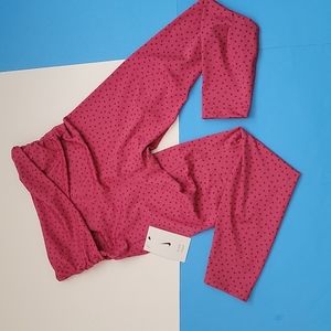 Women Nike Yoga Dots Twist 7/8 Capri Tights